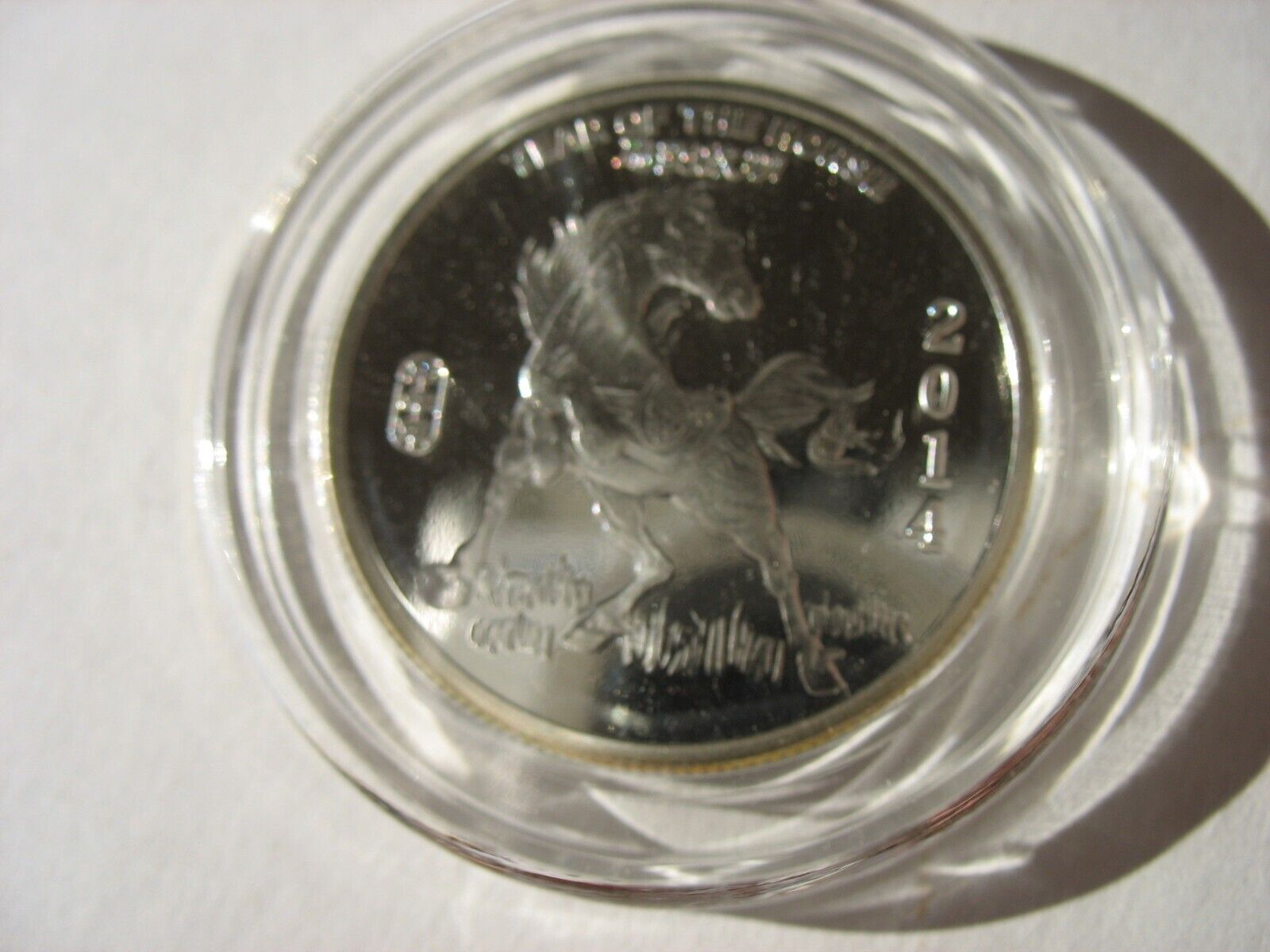 2014 YEAR OF THE HORSE 1/2 TROY OUNCE SILVER .999 ROUND