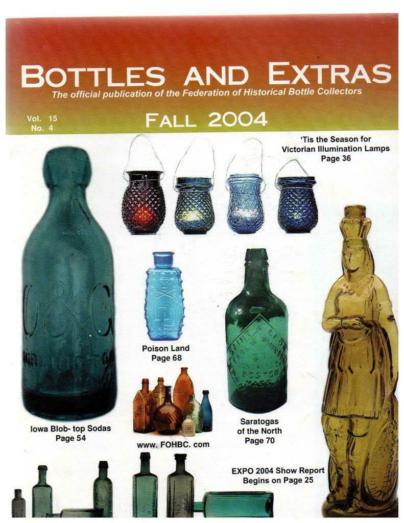 2 Vintage And Antique Bottle Collector Magazines, 2004-2006