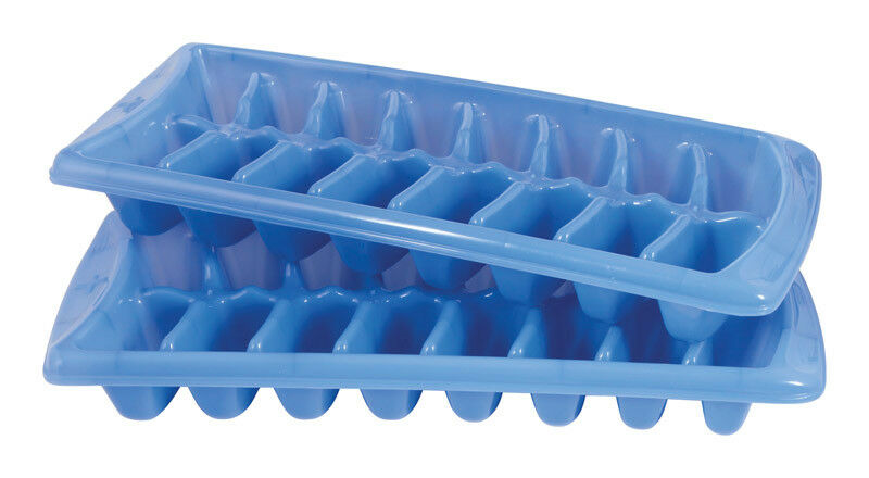 Rubbermaid Ice Cube Tray Blue. 2 Pack New