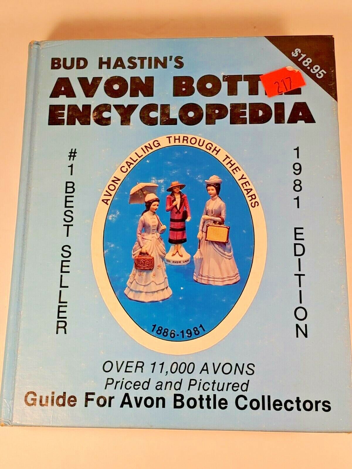 Bud Hastin's Avon Bottle Encyclopedia, Hardcover 1886-1981~8th Edition